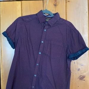 Denim& flowers Button down